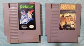 Shadowgate - Dungeon Magic : Sword Of The Elements (NES) Tested and Working