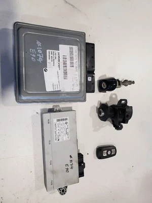 Juego de seguridad - BMW 330I E90 N52 2006 - OEM MSV70 ECU, CAS 2 módulo, cerradura, llave Foto 1 de 4