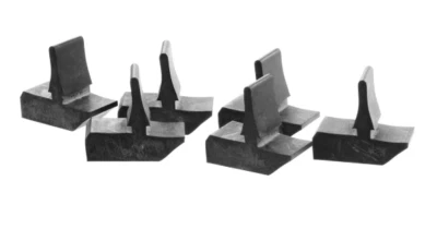 SoffSeal 6 Piece Rubber Hood Bumper Set For 1970-1981 Firebird and Trans AM - image 1 of 3