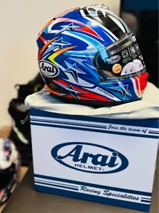 Arai RX7X RX-7X Nakano 2003 Red L Size (59-60cm) Shinya Nakano Model 56design - Picture 1 of 5