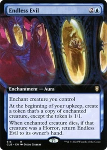 Endless Evil EXTENDED - 615 - Rare - Commander Legends CLB MTG - Picture 1 of 1