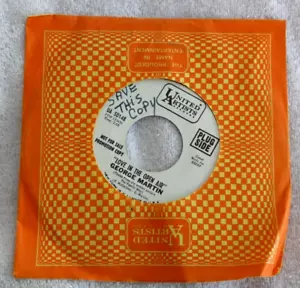 George Martin, Liebe unter freiem Himmel, Paul McCartney. PROMO 45 U/min Schallplatte - Bild 1 von 2