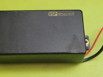 Pastilla de guitarra con diagrama de puente activo diseñada por Esp Video probado Foto 1 de 4