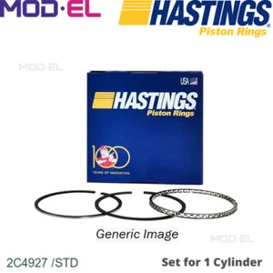 PISTON RING KIT FOR AUDI 7A/NF/NG/AAR 2.3L 5cyl 90 ABC/ACZ 2.6L 6cyl 100 1.8L  - Picture 1 of 6