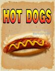 Hot Dogs DECAL (CHOOSE THE SIZE) Dog V Food Truck Concession Sticker