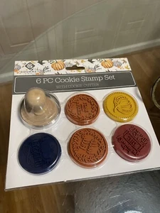 Gourmetküche Herbstmotiv 6 Stück Keksstempel mit Ausstecher G2 - Bild 1 von 4