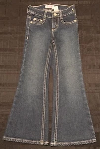 NEW OSHKOSH B’gosh Baby Girl Denim Pants Size 5 Slim - Picture 1 of 8