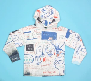 Jean-Michel Basquiat ROME PAYS OFF Hollywood Africans Sweatshirt Hoodie sz M 418 - Picture 1 of 4