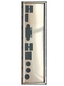 OEM I/O Shield For Industrial Control ITX-M50 Motherboard Backplate IO - Bild 1 von 3
