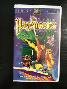 20th Century Fox The Pagemaster VHS Macaulay Culkin