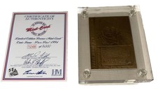 Ernie Irvin Highland Mint Card With Certificate And Holder