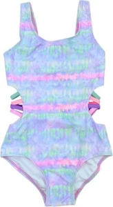 GO COCO Girls’ One Piece Swimsuit Size , 4, 5-6, 6X, 7, 8-10, 12-14, 16 - Picture 1 of 1