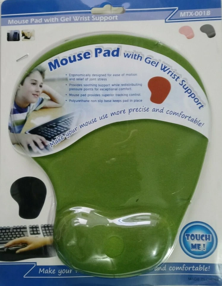 Ergonomic Mouse Pad with Wrist Support, Gaming Mouse Mat with Gel Wrist Rest, Ea - Image 1 of 4