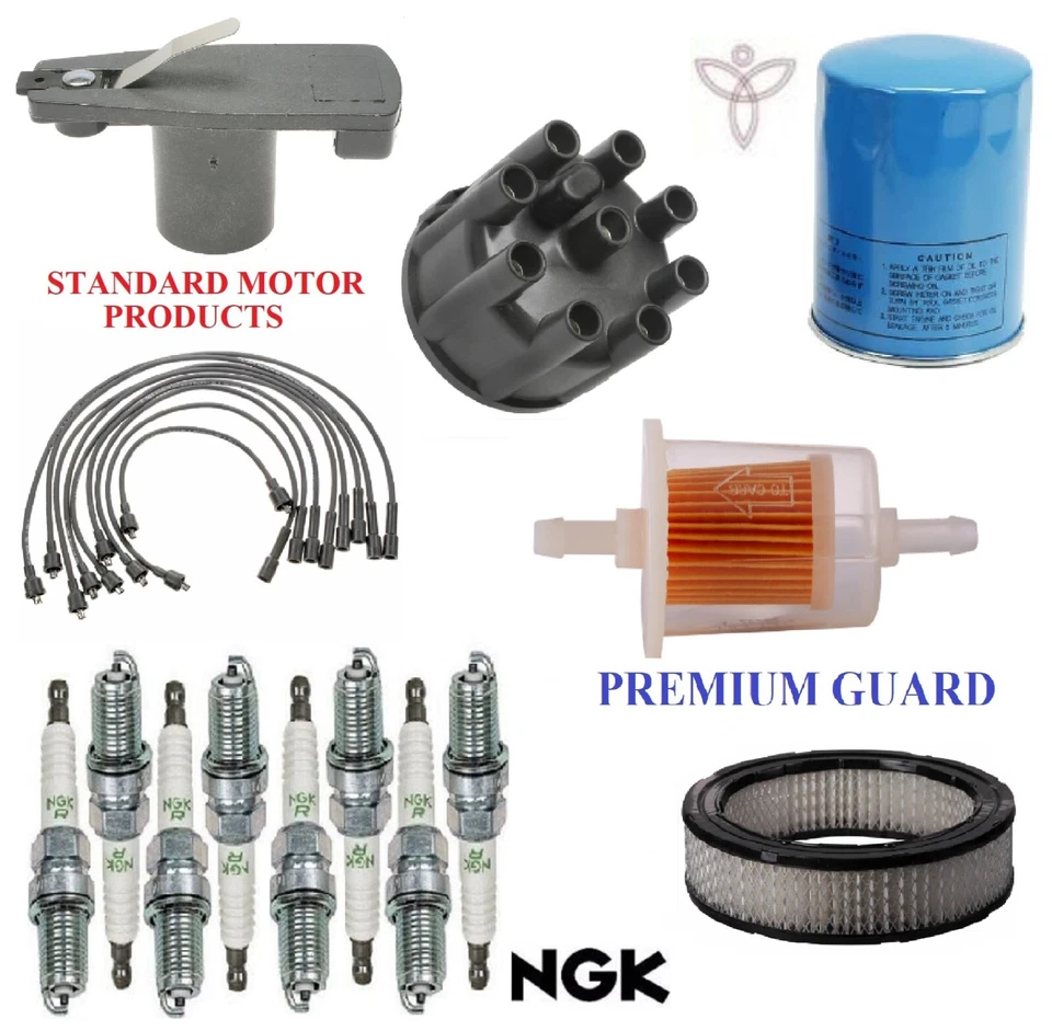 Tune Up Kit Filters Cap Spark Plugs Wire For DODGE W100 PICKUP V8 5.2L 4WD 69-71 - Image 1 of 1