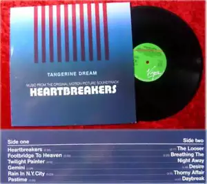 LP Heartbreakers - Tangerine Dream - Soundtrack (Virgin) - Picture 1 of 1