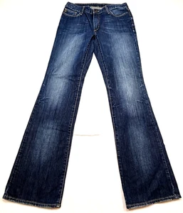 Eddie Bauer Women's 6 Tall (28x33) Classic Fit Bootcut Demim Jeans Blue Outdoor - Picture 1 of 15