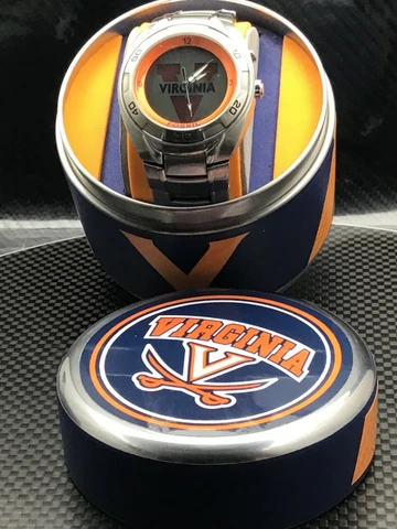 Virginia Cavaliers NCAA Stainless Steel Keleido Watch by Fossil NEW (RARE) Cover