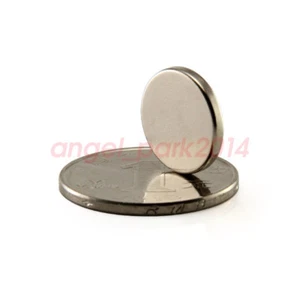 Venta al por mayor 15mmx 2mm Disco Redondo Artesanal Imán Tierra Rara Neodimio N50 - Imagen 1 de 1
