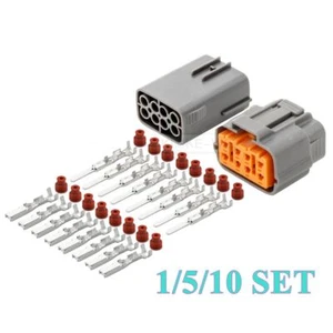 Kit de enchufe conector hembra macho automotriz serie sellada Sumitomo DL de 8 pines/vía - Imagen 1 de 7