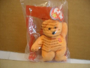 McDonalds TY Beanie Baby The Bear #4 Peluche Happy Meal Juguete 2004 NUEVO - Imagen 1 de 2