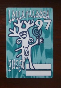 Lollapalooza Festival 1997 - Backstage Guest VIP Pass unbenutzt - Bild 1 von 2