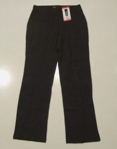 NWT Womens MATTY M Pull on Straight Leg Pants Stretch Brown Size S Small - Picture 1 of 2