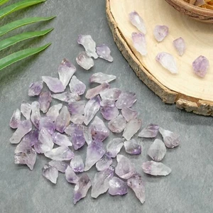 Amethyst Mini Points Teeth Small Rough Raw Crystal Healing Chakra Craft Stone - Picture 1 of 5