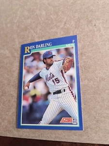 RON DARLING 1991 SCORE #456 FREE SHIPPING - Picture 1 of 2