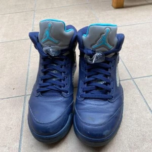 Nike Air Jordan 5 Retro Oreo Blue 136027-035 US 9 UK 8 JP 27cm - Picture 1 of 2