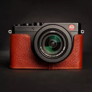 New Genuine Leather Fit For Leica D-LUX 7 D-LUX Typ109 Half Camera Case Cover - Picture 1 of 9