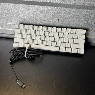 Razer Huntsman Mini White Special Edition Gaming Keyboard. 60 % Optical - Image 1 of 4