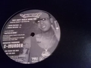 C-Murder on 12 inch PROMO single They don't really know you - Picture 1 of 1