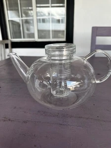 Bodun Mouth Blown Glass Teapot With Removable Infuser - Picture 1 of 4