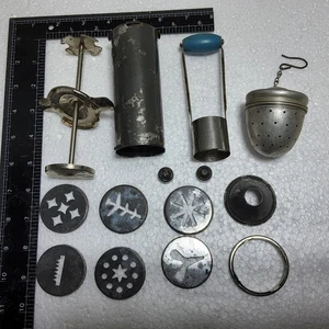 Vintage Cookie Batter Cylinder Dispenser baking kitchen apple corer tea infuser - Picture 1 of 8