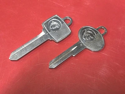 Vintage Mercury Crest Logo Uncut Key Blank Set "H" & "I" - Image 1 of 4