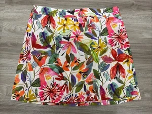 NEW RipSkirt Hawaii Wrap Skirt Womens XL Tropical Floral Wildflower Watercolor - Picture 1 of 8