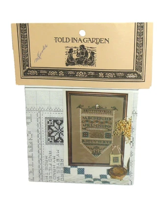 Sampler Family Treasure II Cross Stitch PATTERN Leavitt-Imblum Told In A Garden - Image 1 of 3