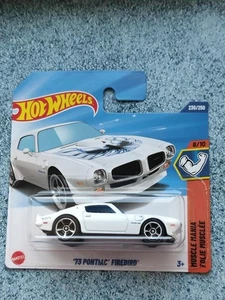 Hot Wheels H5M 230 1973 PONTIAC FIREBIRD white 2025 230/250 CaseM - Picture 1 of 2