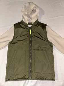 Old Navy Active Youth Large (10-12) Hooded Vest Jacket Combo (One Piece) - Picture 1 of 4
