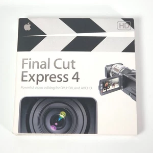 Apple Final Cut Express 4 Retail Full Version for Mac MB278Z/A  - Picture 1 of 4