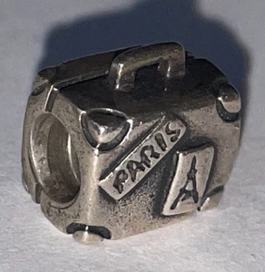 Pandora Charm- Reisekoffer- Silber - Bild 1 von 4