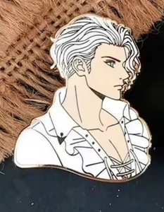 Gaming - Resident Evil " Leon S Kennedy" enamel pin #2 - Free AU Post - AU Stock - Picture 1 of 2