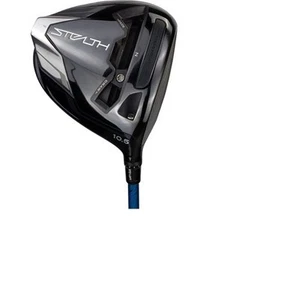 TaylorMade MYSTEALTH PLUS Black/Blue w/Blue Face 9* Driver Stiff Very Good - Picture 1 of 1