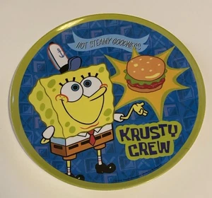 SpongeBob Schwammkopf Crusty Crew 8" Melamin Teller von Zak Designs Vintage - Bild 1 von 2