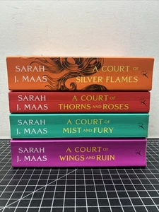 4 Buch Set Ein Hof der Dornen & Rosen Taschenbuch Serie Sarah J. Maas - Bild 1 von 5