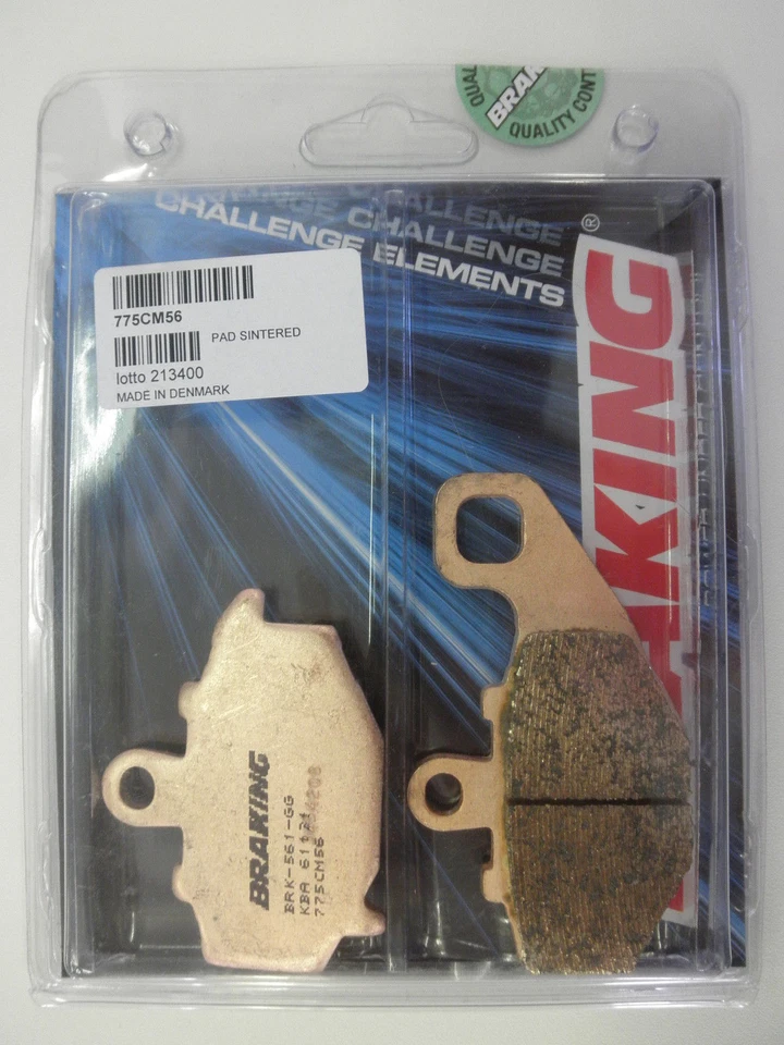 BRAKING REAR BRAKE PADS SINTER for Kawasaki 900 ZX9R NINJA 1998 1999 - Image 1 of 1