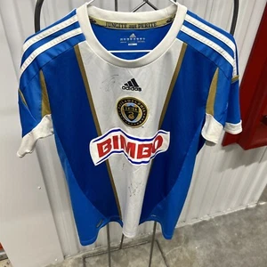 Rare And Autographed Adidas Clima Cool Philadelphia Union Jersey Size Medium - Picture 1 of 18