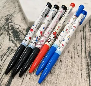 Hello Kitty Pens Black Blue INK Smooth Writing Ball Point Cute Sanrio FRIEND New - Picture 1 of 14
