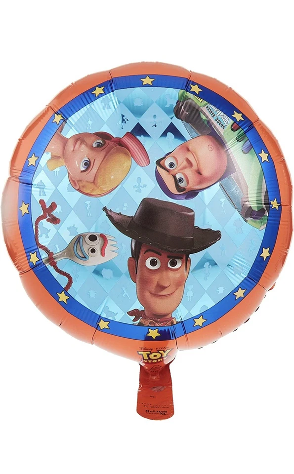 Vajilla, decoraciones y globos para fiesta de películas de Disney Toy Story 4 Foto 1 de 1