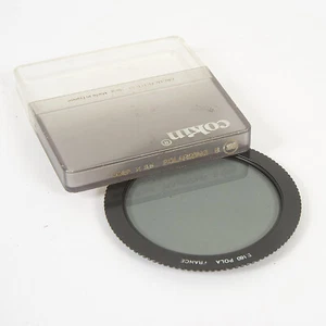 COKIN A-SERIES POLARISING (B.160) LENS FILTER, ORIGINAL CASE 70mm DIAMETER #LB50 - Picture 1 of 1